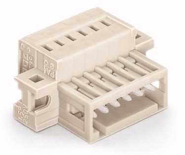 Wago 734-312/019-000 | Male Connector with fixing flanges 12-pole