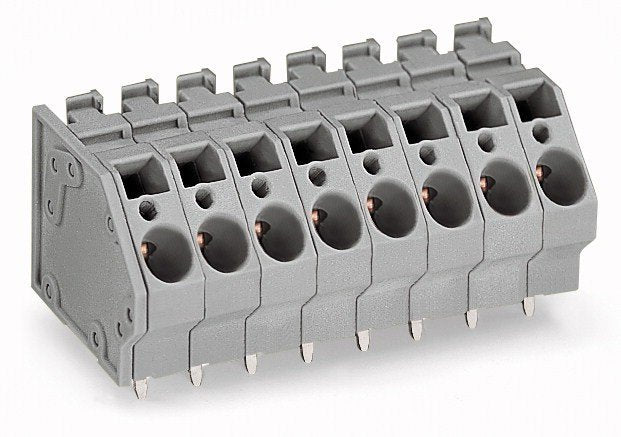 Wago  (40 PK) 745-304/005-000 | PCB terminal block, 6 mm, Pin spacing 7.5 mm, 4-pole, CAGE CLAMP, commoni