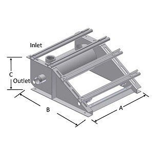 Solberg BBF600F silencer base frame diagram