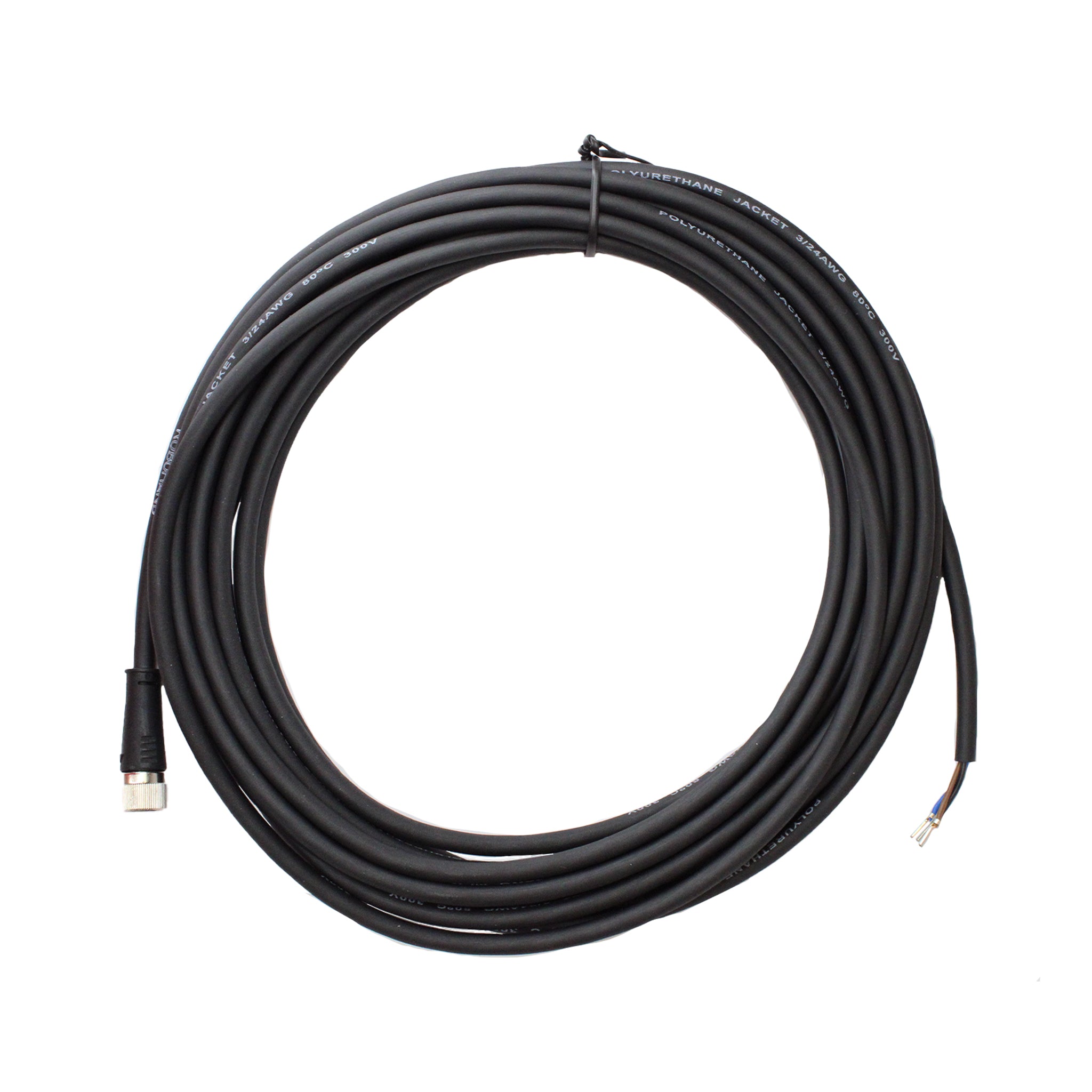 CABL-013 Robohand Cable, quick disconnect, socket, 3 pole, straight, 5M