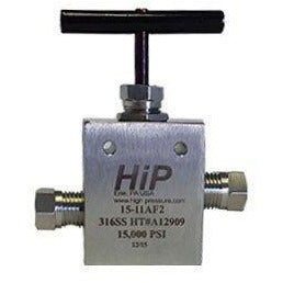 HiP 10-11LF12 2-Way Straight Medium Pressure Coned and Threaded Valve