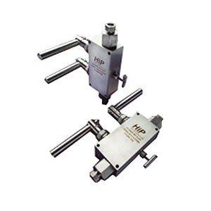 HiP 2-8039A Male Bottom Connection Valve with Safety Head NPT to High Pressure