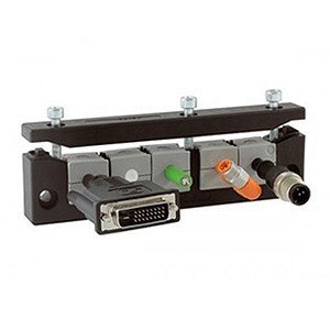 Icotek KEL-ER-E3|V2A Split Cable Entry Frame Black