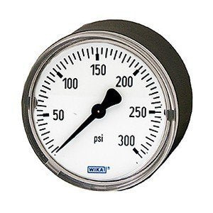 Wika 4253329 111.12 2" 300 PSI Bourdon Tube Pressure Gauge Dry ABS Case