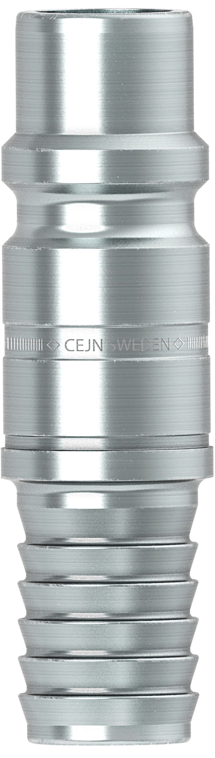 CEJN 10-358-6151 | Male Nipple Coupling with Valve, R 1/8