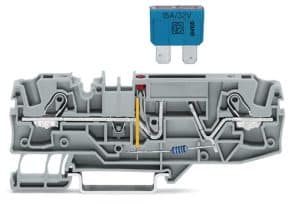 WAGO 2006-1681 2-Conductor Fuse Terminal Block