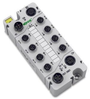 Wago 767-3801 | 8-channel digital input, 24 VDC, 8 x M8