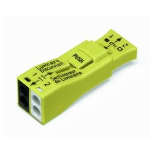 Wago 873-902 Two Pole Luminaire Disconnect  Connector
